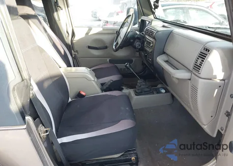 2003 Jeep Wrangler Sport from USA, damaged, VIN 1J4FA49SX3P307605